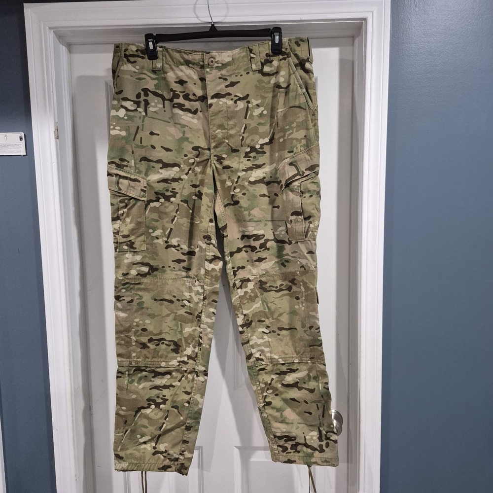 TRU-SPEC Tactical Cargo Pants Mens X-Large Long Multicam Camo Military Ripstop